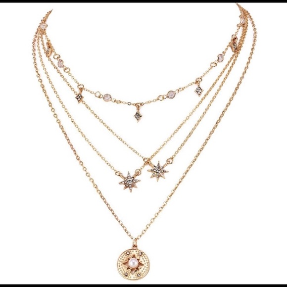 MULTILAYER NECKLACE - Picture 3 of 6